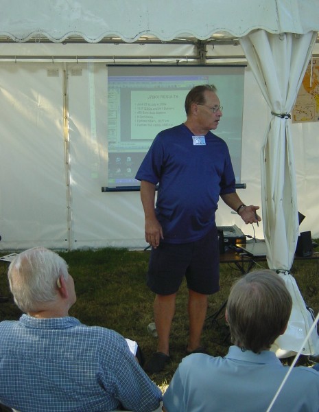 ../Images/Jimmy W6JKV in full presentation mode!.jpg